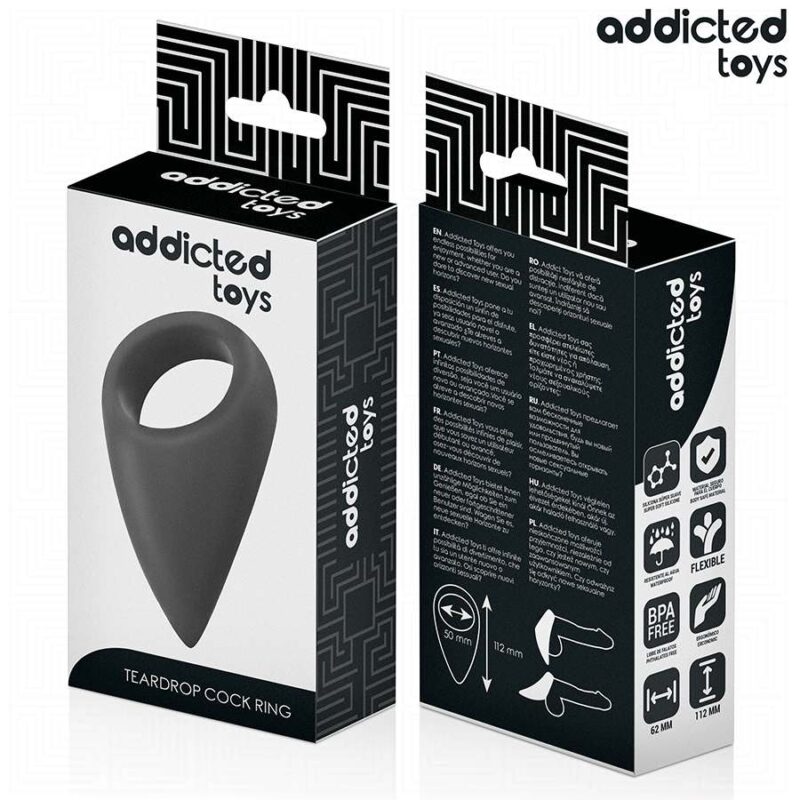 ADDICTED TOYS – TEAR SHAPED PENIS RING Cock Rings | SEX Shop Ireland 10