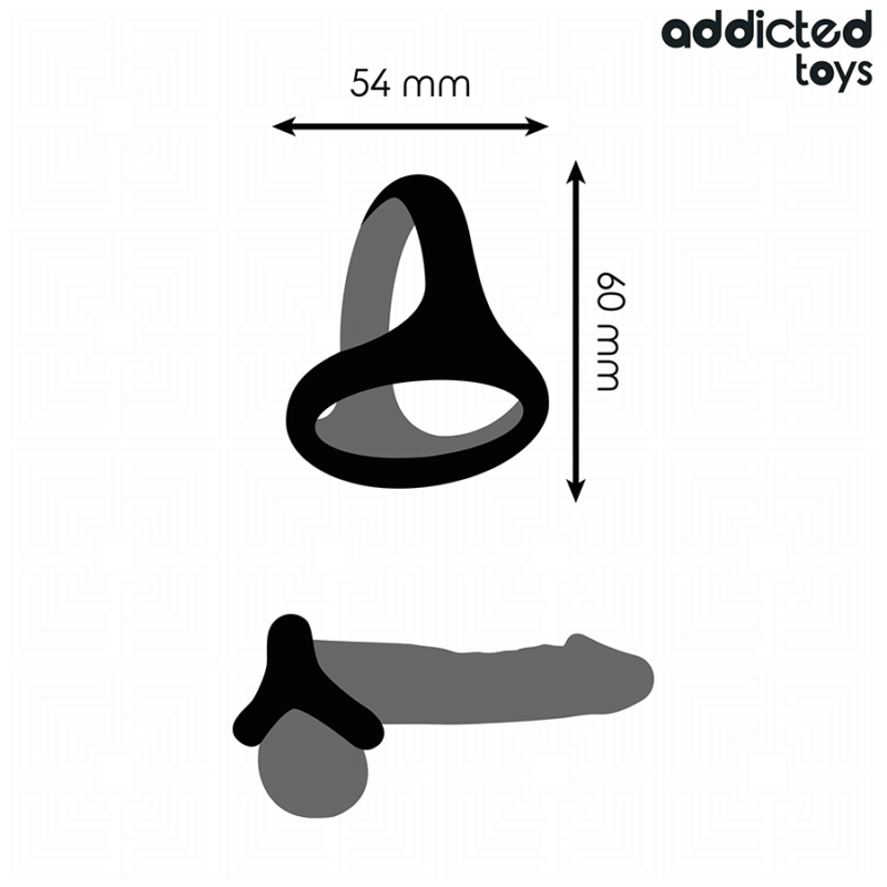 ADDICTED TOYS – THICK TRIPLE PENIS RING Cock Rings | SEX Shop Ireland 7