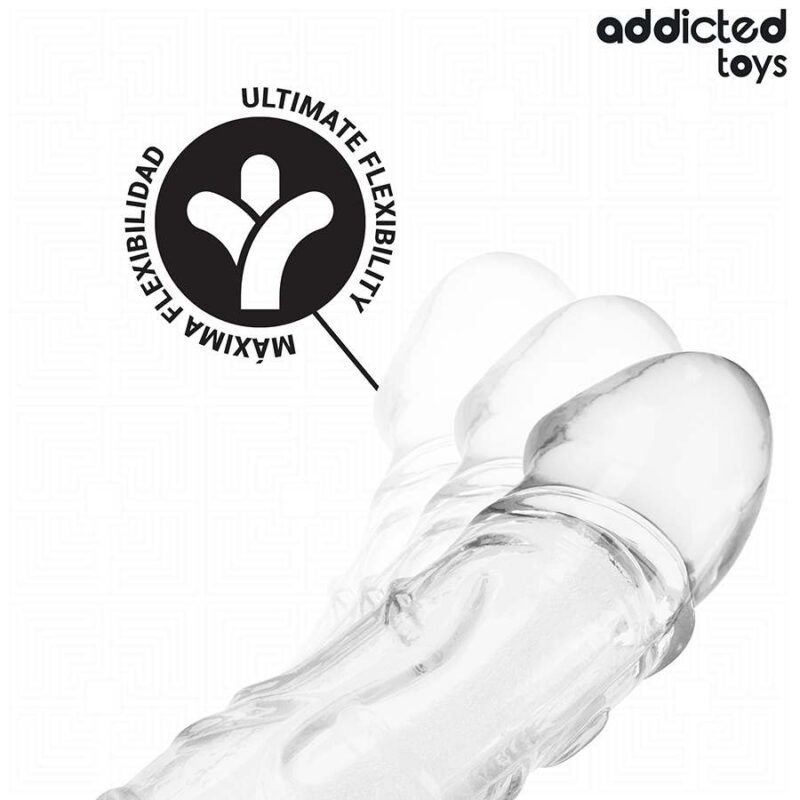 ADDICTED TOYS – TRANSPARENT PENIS EXTENSON 27 CM Penis Extenders & Sleeves | SEXstore.ie 8