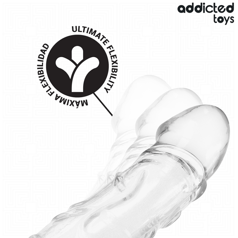 ADDICTED TOYS – TRANSPARENT PENIS EXTENSON 27 CM Penis Extenders & Sleeves | SEX Shop Ireland 8