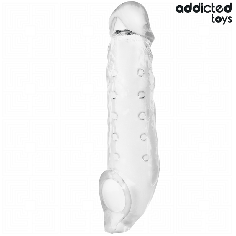 ADDICTED TOYS – TRANSPARENT PENIS EXTENSON SIZE S 23 CM Penis Extenders & Sleeves | SEX Shop Ireland 5