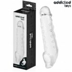ADDICTED TOYS – TRANSPARENT PENIS SHEATH SIZE M 27 CM Penis Extenders & Sleeves | SEX Shop Ireland 11