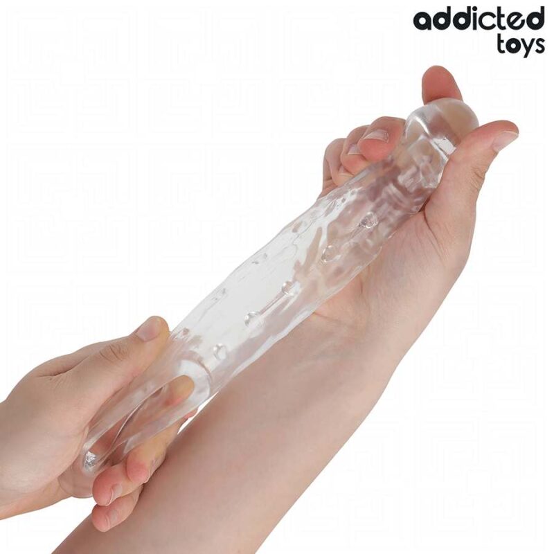 ADDICTED TOYS – TRANSPARENT PENIS SHEATH SIZE M 27 CM Penis Extenders & Sleeves | SEX Shop Ireland 9