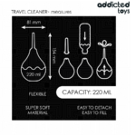 ADDICTED TOYS – TRAVEL ANAL CLEANER SIZE L 220 ML Anal Sex Toys | SEX Shop Ireland 15