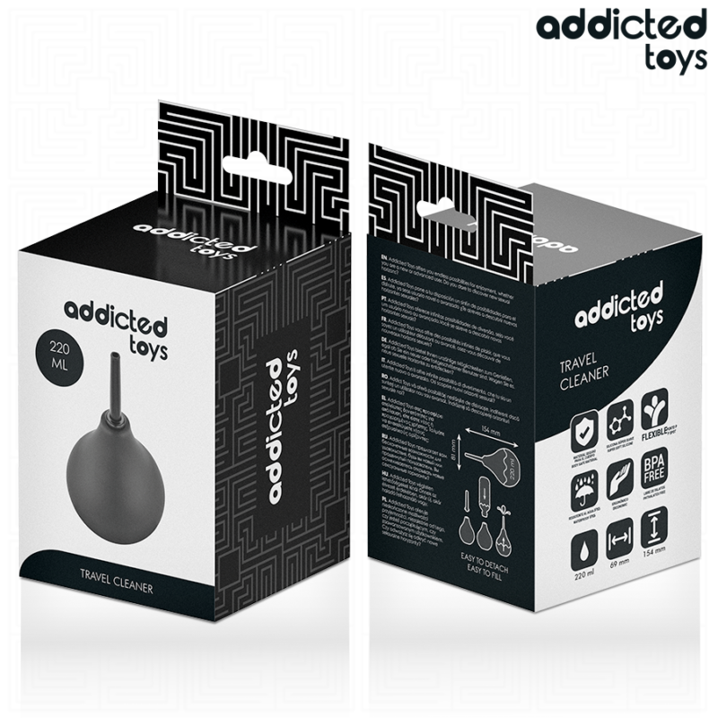 ADDICTED TOYS – TRAVEL ANAL CLEANER SIZE L 220 ML Anal Sex Toys | SEX Shop Ireland 10