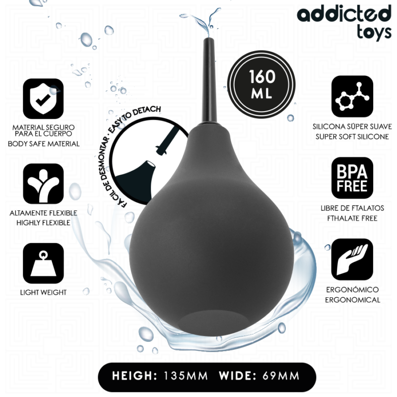 ADDICTED TOYS – TRAVEL ANAL CLEANER SIZE M 160 ML Anal Sex Toys | SEX Shop Ireland 5