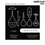 ADDICTED TOYS – TRAVEL ANAL CLEANER SIZE S 90 ML Anal Sex Toys | SEX Shop Ireland 15