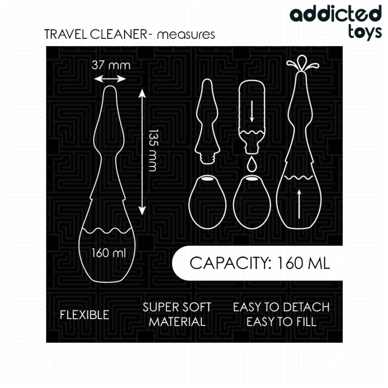 ADDICTED TOYS – TRAVEL CLEANER SILICONE MODEL 1 Anal Sex Toys | SEX Shop Ireland 8