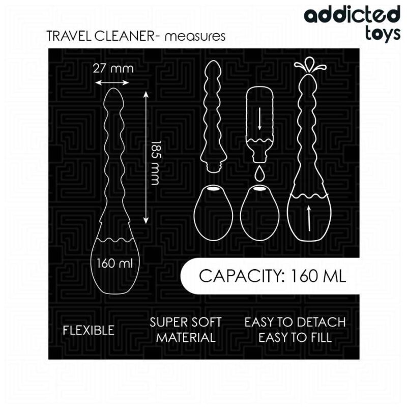 ADDICTED TOYS – TRAVEL CLEANER SILICONE MODEL 2 Anal Sex Toys | SEX Shop Ireland 8
