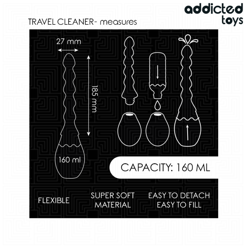 ADDICTED TOYS – TRAVEL CLEANER SILICONE MODEL 2 Anal Sex Toys | SEX Shop Ireland 8