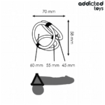 ADDICTED TOYS – TRIPLE PENIS RING Cock Rings | SEX Shop Ireland 14