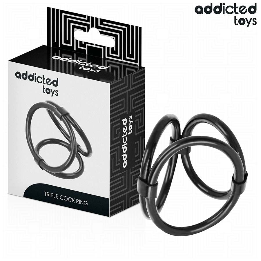 ADDICTED TOYS – TRIPLE PENIS RING Cock Rings | SEX Shop Ireland 4 ADDICTED TOYS – TRIPLE PENIS RING Cock Rings | SEX Shop Ireland 4