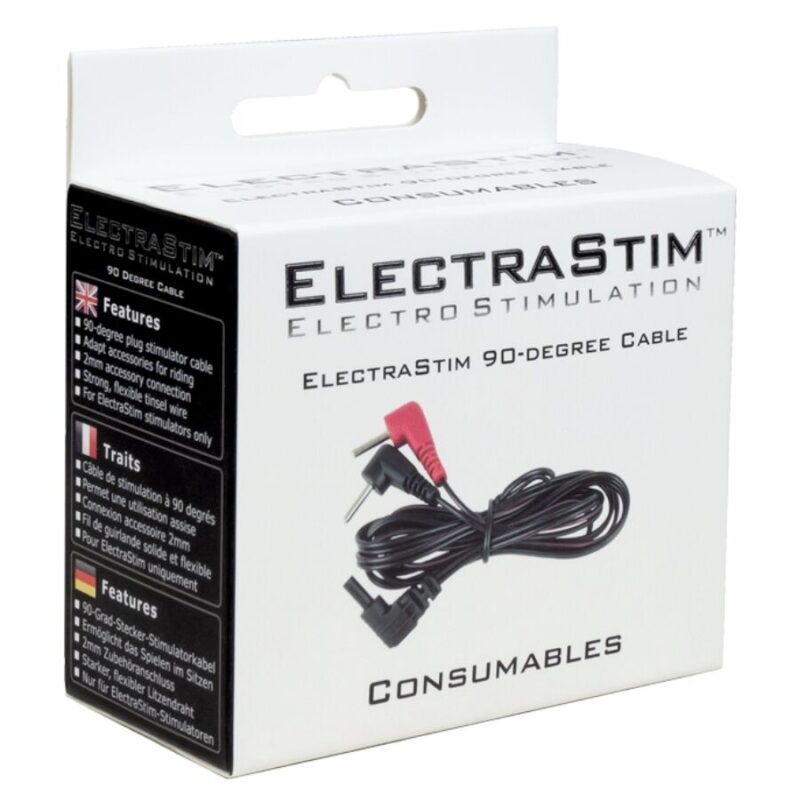 ELECTRASTIM – 90-DEGREE STIMULATOR CABLES Electro Shock Sex Toys | SEX Shop Ireland 10