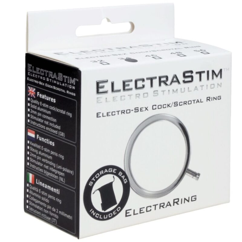 ELECTRASTIM – ELECTRARINGS METAL PENIS RING 34 MM Electro Shock Sex Toys | SEX Shop Ireland 6