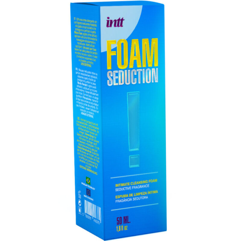 INTT RELEASES – FOAM SEDUCTION INTIMATE CLEANSING FOAM 50 ML Intimate Care & Parapharmacy | SEX Shop Ireland 5