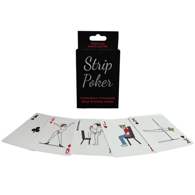 KHEPER GAMES – STRIP POKER HUMOROUS DECK PLAYING CARDS Adult Card Games | SEX Shop Ireland 4