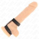 KINK – ADJUSTABLE DOUBLE LEATHER PENIS RING Accessories for the penis | SEX Shop Ireland 14