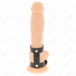 KINK – ADJUSTABLE DOUBLE LEATHER PENIS RING Accessories for the penis | SEX Shop Ireland 15