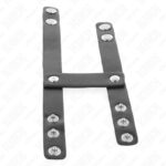 KINK – ADJUSTABLE DOUBLE LEATHER PENIS RING Accessories for the penis | SEX Shop Ireland 18