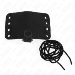 KINK – LEATHER PENIS RING WITH LACE CLOSURE AND LACES Accessories for the penis | SEX Shop Ireland 9
