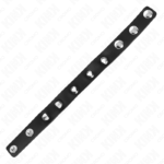 KINK – LEATHER PENIS RING WITH PRESSURE CLOSURE RED LINING 21 X 1.5 CM Accessories for the penis | SEX Shop Ireland 13