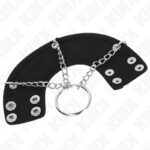 KINK – PENIS RING 4 CM CHAIN 7 CM METAL WITH LEATHER BELT Accessories for the penis | SEX Shop Ireland 12