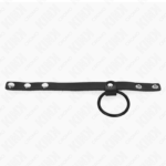KINK – SILICONE PENIS RING 3.8 CM AND LEATHER BALL DIVIDER 22 X 1.5 CM Accessories for the penis | SEX Shop Ireland 10