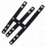 KINK – TRIPLE LEATHER PENIS RING WITH PRESSURE CLOSURE Accessories for the penis | SEX Shop Ireland 19