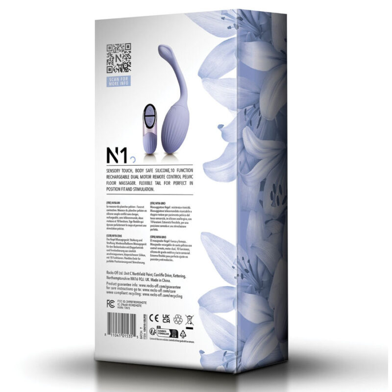 NIYA – N1 KEGEL PELVIC MASSAGER WITH REMOTE CONTROL Balls, eggs and bullets | SEX Shop Ireland 8