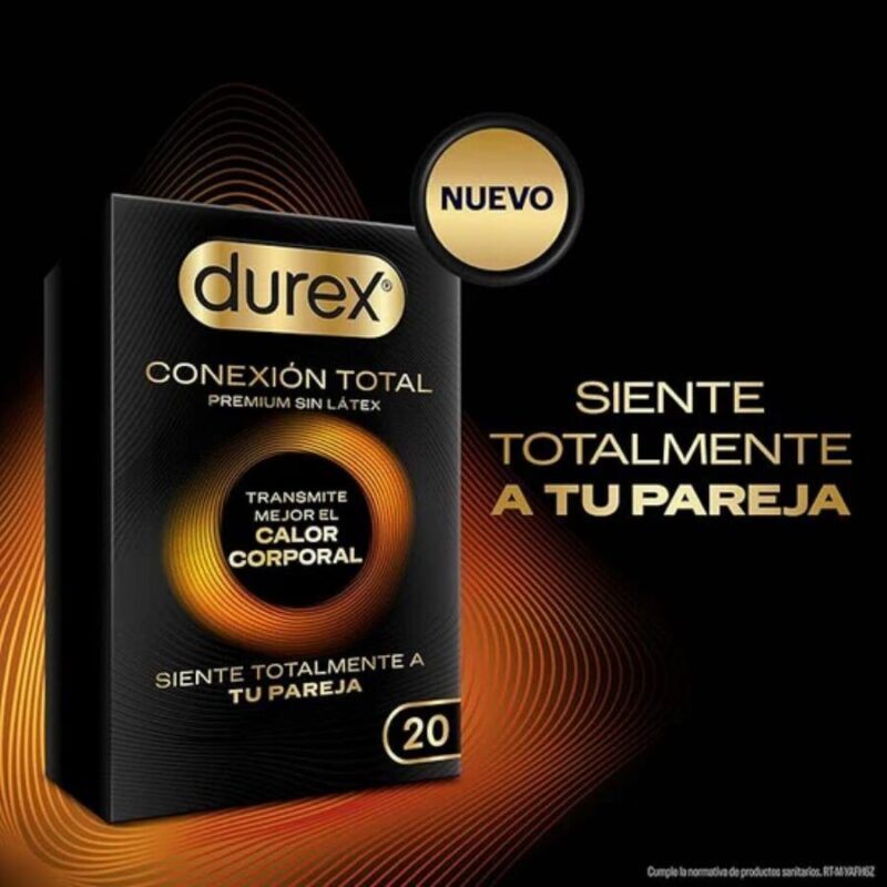 DUREX – TOTAL CONNECTION ULTRA FINE PLUS LATEX FREE 20 UNITS All Condom Box Sizes | SEX Shop Ireland 5