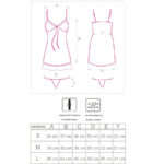 LIVCO CORSETTI FASHION – LUISE 1710 BABYDOLL + THONG BLACK M Babydoll Lingerie | SEX Shop Ireland 13