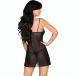 LIVCO CORSETTI FASHION – LUISE 1710 BABYDOLL + THONG BLACK S Babydoll Lingerie | SEX Shop Ireland 10