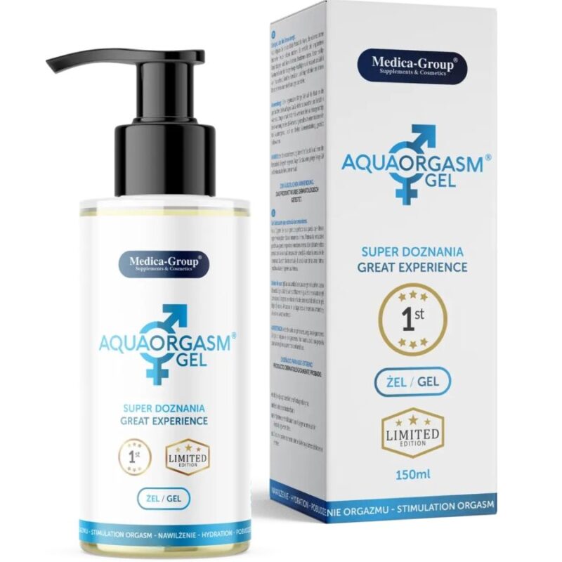 MEDICA GROUP – AQUA ORGASM INTIMATE GEL 150 ML Oils and Lubes | SEX Shop Ireland 6
