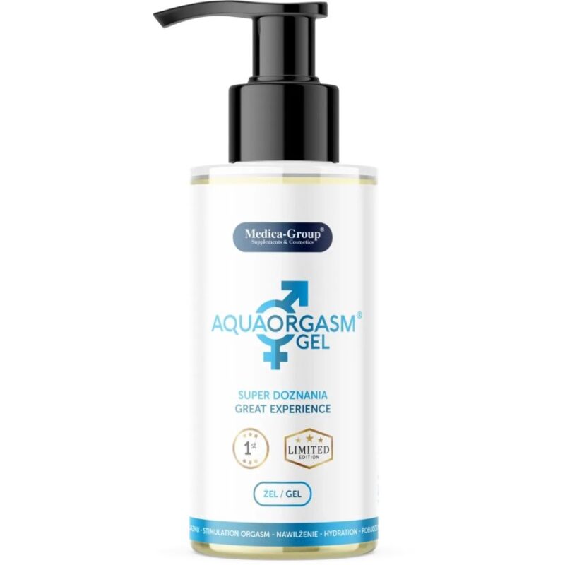 MEDICA GROUP – AQUA ORGASM INTIMATE GEL 150 ML Oils and Lubes | SEX Shop Ireland 4