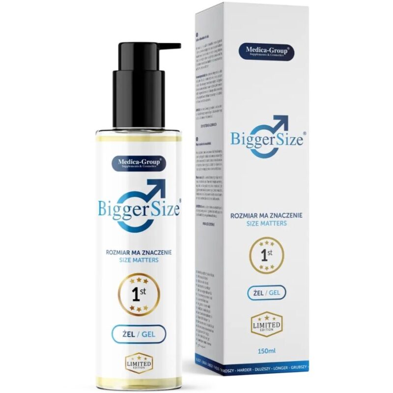 MEDICA GROUP – BIGGER SIZE INTIMATE GEL FOR MEN 150 ML Aphrodisiac Products | SEX Shop Ireland 6