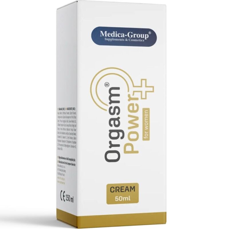 MEDICA GROUP – ORGASM POWER INTIMATE CREAM FOR WOMEN 50 ML Aphrodisiac Products | SEX Shop Ireland 5