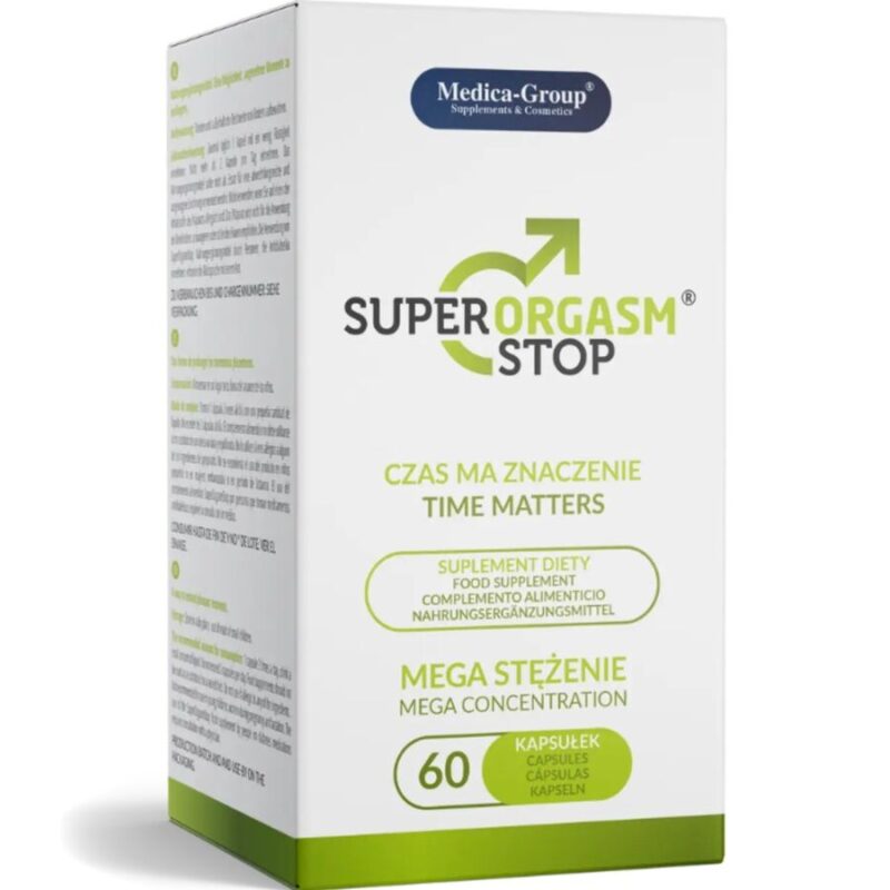 MEDICA GROUP – SUPER ORGASM STOP DELAY FOR MEN 60 CAPSULES Aphrodisiac Products | SEX Shop Ireland 5