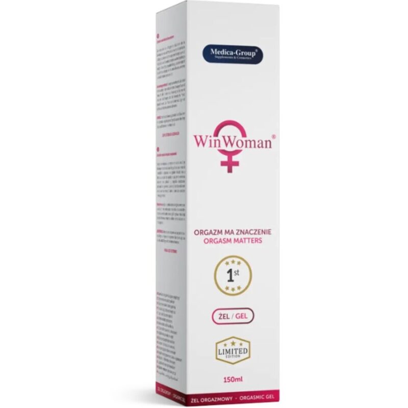 MEDICA GROUP – WIN WOMAN FEMALE INTIMATE GEL 150 ML Female Orgasm Enhancer | SEX Shop Ireland 5