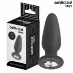 ADDICTED TOYS – ANAL PLUG WITH JEWEL SILICONE SIZE M 10.4 CM Anal Sex Toys | SEX Shop Ireland 10