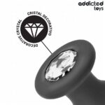 ADDICTED TOYS – ANAL PLUG WITH JEWEL SILICONE SIZE S 8.8 CM Anal Sex Toys | SEXstore.ie 12
