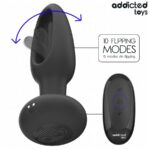 ADDICTED TOYS – ANAL PLUG WITH VIBRATING TONGUE AND REMOTE CONTROL Anal Sex Toys | SEX Shop Ireland 12