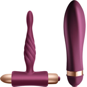 CLIMAXIMUM – DARE KIT TWISTED VIBRATOR + ANAL PLUG BEGINNER Others | SEX Shop Ireland