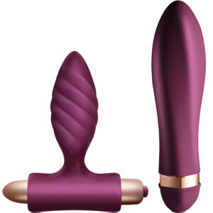 CLIMAXIMUM – DESIRE KIT TWISTED VIBRATOR + ANAL PLUG Others | SEX Shop Ireland