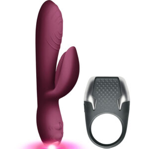 CLIMAXIMUM – LAMOUR KIT RABBIT VIBRATOR + LED COCK RING Cock Rings | SEX Shop Ireland