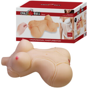 CRAZY BULL – DIANA REALISTIC FEMALE TORSO VAGINA AND ANAL 5 KG Sex Dolls | SEX Shop Ireland