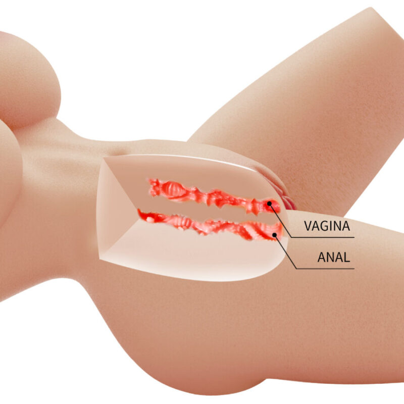 CRAZY BULL – LILY REALISTIC FEMALE TORSO VAGINA AND ANAL 4 KG Sex Dolls | SEX Shop Ireland 10
