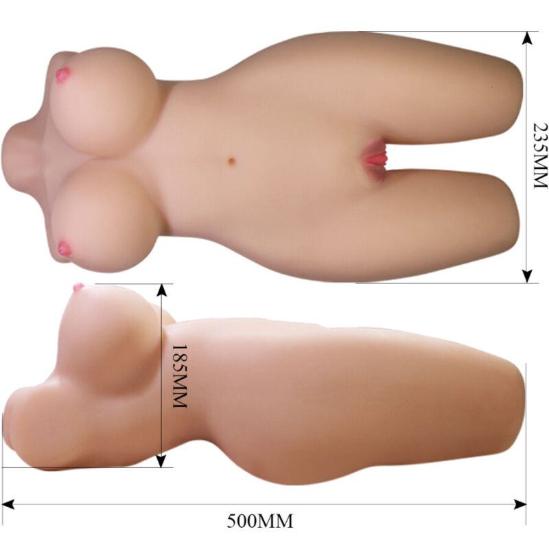 CRAZY BULL – MIA REALISTIC FEMALE TORSO VAGINA AND ANAL 8.5 KG Sex Dolls | SEX Shop Ireland 11