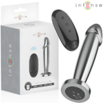 INTENSE – ANAL PLUG 10 VIBRATIONS METAL DILDO WITH REMOTE CONTROL M Anal Dildo | SEX Shop Ireland 11