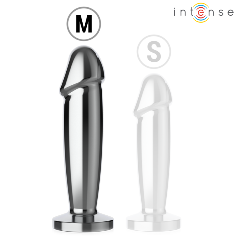 INTENSE – ANAL PLUG 10 VIBRATIONS METAL DILDO WITH REMOTE CONTROL M Anal Dildo | SEX Shop Ireland 8