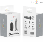 INTENSE – ANAL PLUG 10 VIBRATIONS METAL DILDO WITH REMOTE CONTROL S Anal Dildo | SEX Shop Ireland 19